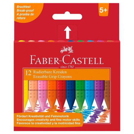 Set creioane colorate FABER-CASTELL, 12 bucati
